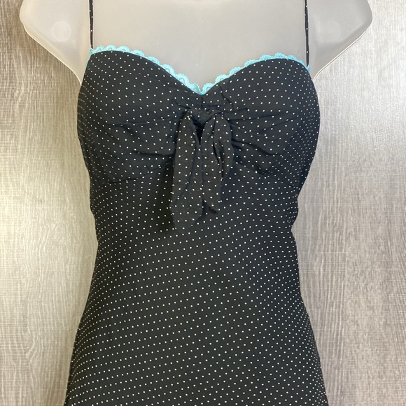 Mica Y2K Polka Dot Midi Slip Dress - Picture 6 of 6